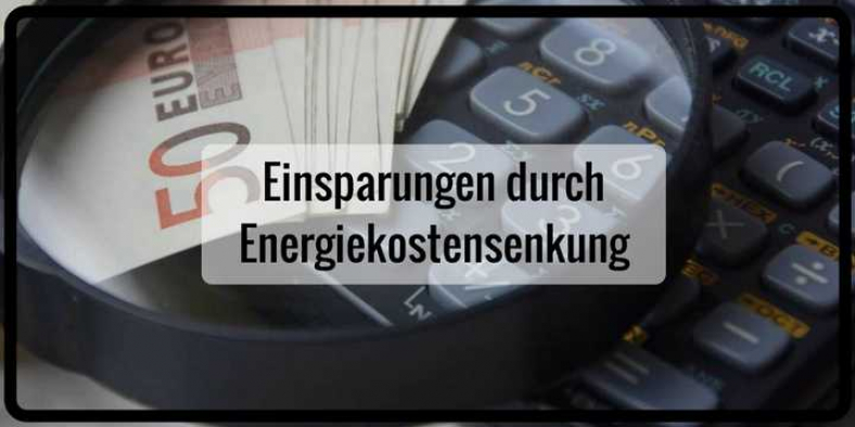 Energiekosten senken und sparen