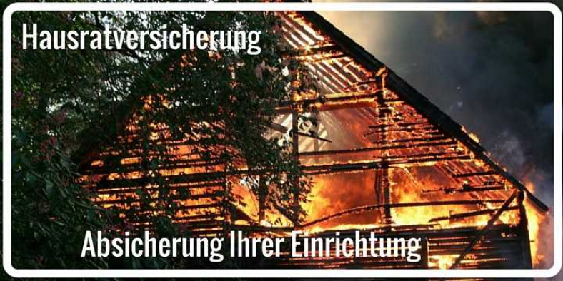 Hausratversicherung zur Absicherung der Einrichtung